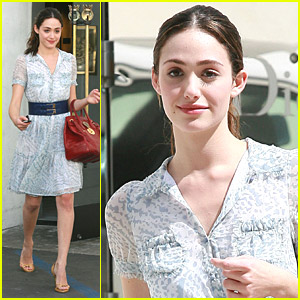Emmy Rossum Shops Dior & Juicy Couture