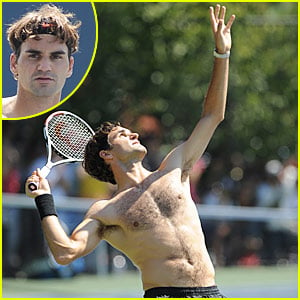 Roger Federer: Shirtless Sexy