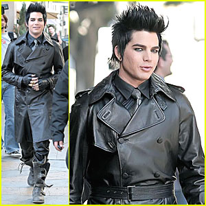 Adam Lambert: On Set Pics From 'For Your Entertainment'!