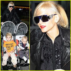 Gwen Stefani & Family: Old-Fashioned European Holiday!
