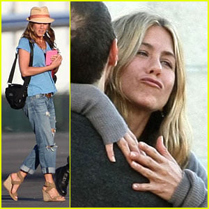 Jennifer Aniston Heads Home After Cabo Vacation