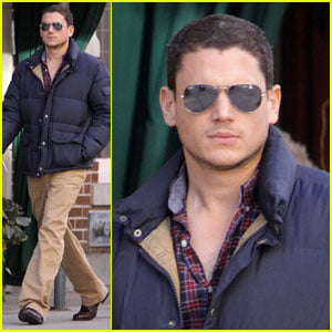 Wentworth Miller Takes A Break From Zombies