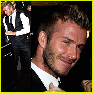 David Beckham Gets Milan Manly