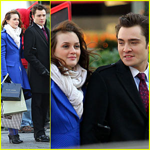 Ed Westwick & Leighton Meester: Cute Couple!