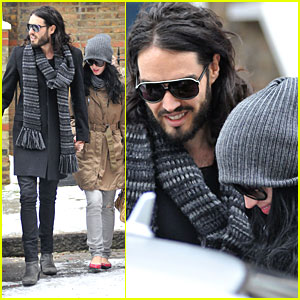 Katy Perry & Russell Brand: Bundled Up Couple