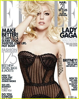 Lady Gaga Covers 'Elle' January 2010