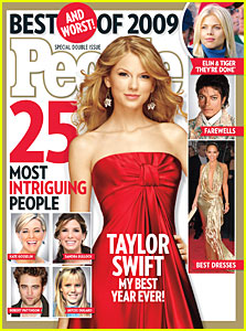 Taylor Swift Covers Year-End Issue of 'People'