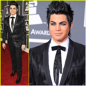 Adam Lambert - Grammys 2010 Red Carpet