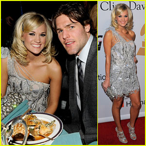 Carrie Underwood & Mike Fisher: Clive Davis Couple