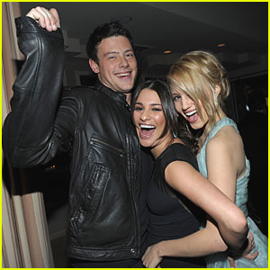 Lea Michele & Cory Monteith: 'Glee' Renewed for Second Season!