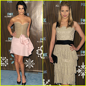Lea Michele & Dianna Agron: FOX All-Stars!