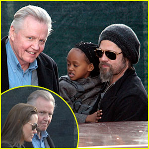 Angelina Jolie Reunites with Dad Jon Voight