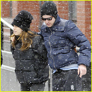 Justin Timberlake & Jessica Biel: Snow in the City!