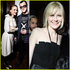 Natalie Portman: Rodarte Party with Kirsten Dunst!