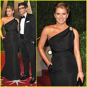 Jessica Simpson: Oscar After Party with Ken Paves!