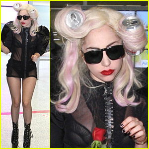 Lady Gaga: Coke Can Curls!