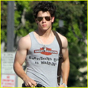 Nick Jonas: Muscle Man