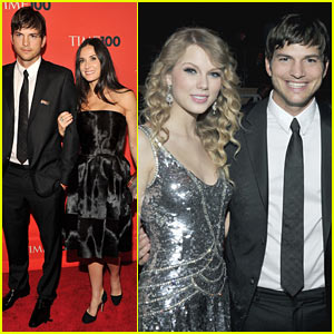 Ashton Kutcher: TIME 100 Gala with Demi Moore!