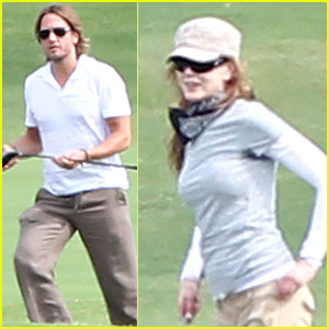 Nicole Kidman & Keith Urban Go Golfing