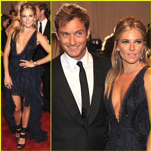Sienna Miller: MET Ball with Jude Law!
