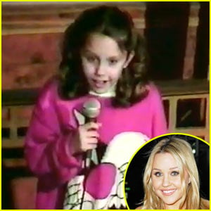 Amanda Bynes Doing Stand-Up Comedy at Age 10 -- VIDEO