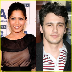Freida Pinto: 'Rise of the Apes' with James Franco!
