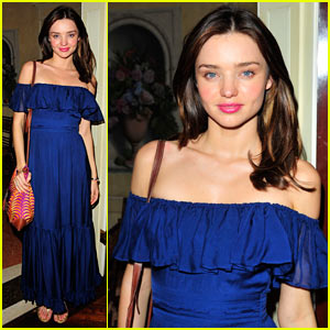 Miranda Kerr Sits In On Orlando Bloom Lecture