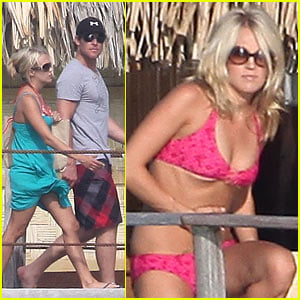 Carrie Underwood: Bikini Honeymoon Pics!