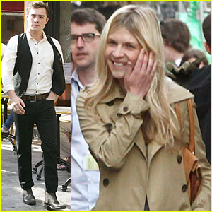 Ed Westwick: Filming 'Gossip Girl' with Clemence Poesy!