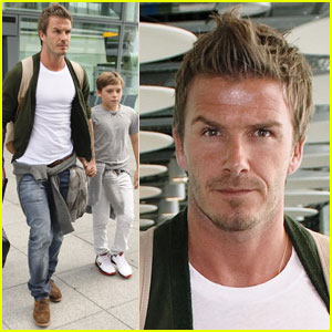 David Beckham & Brooklyn Beckham: On To Wimbledon!