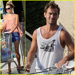 Sienna Miller: Grocery Shopping with Jude Law!