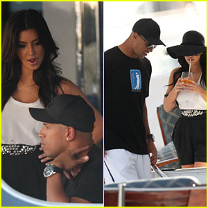 Kim Kardashian & Miles Austin: NYC Yacht Ride!