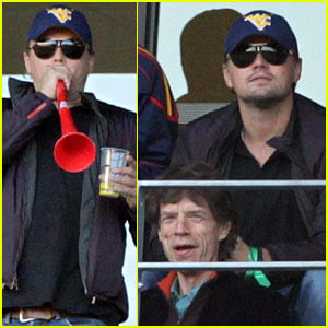 Leo DiCaprio Toots His Own Horn at World Cup