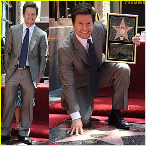 Mark Wahlberg: Hollywood Walk of Fame Star!