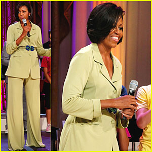 Michelle Obama: The Great White Way at The White House!