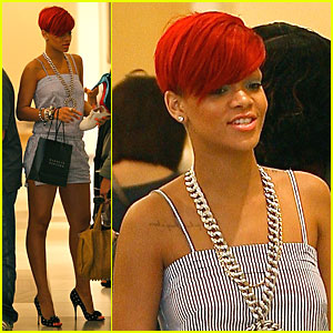 Rihanna: Bajan Babe at Barney's!