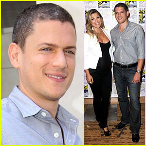 Wentworth Miller: Comic-Con with Ali Larter!