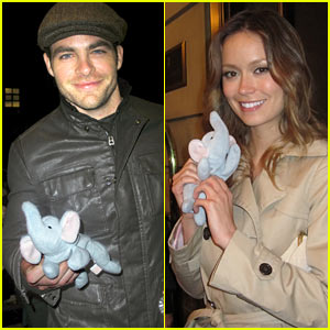 Chris Pine & Summer Glau Support The Elephant Project