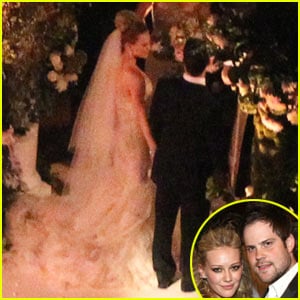 Hilary Duff: Wedding Pictures with Mike Comrie!