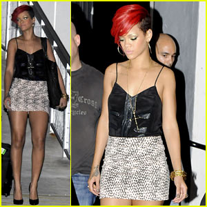 Rihanna Hits Miami's Club Cameo