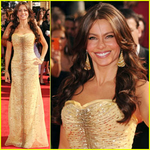Sofia Vergara: Emmys 2010 Red Carpet