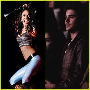 Zac Efron Tips Vanessa Hudgens During 'Rent' Dance