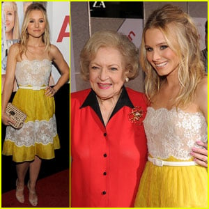 Kristen Bell: 'You Again' Premiere With Betty White!