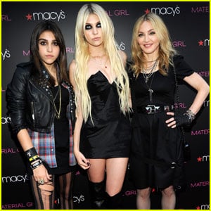 Madonna: 'Material Girl' Launch with Lourdes & Taylor Momsen!