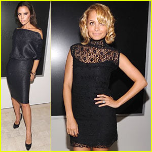 Victoria Beckham: Fashion's Night Out with Nicole Richie!