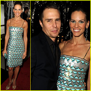 Hilary Swank: 'Conviction' Premiere with Sam Rockwell