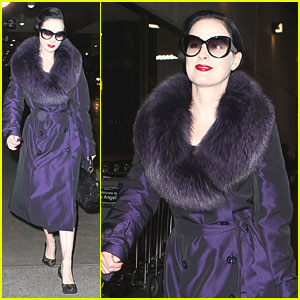 Dita Von Teese: From London to Los Angeles