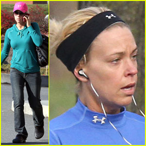 Kate Gosselin: Alone Time Tanning