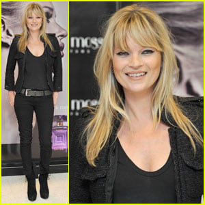 Kate Moss: 'Vintage Muse' Fragrance Launch in London