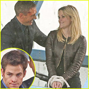 Reese Witherspoon: All Tied Up with Tom Hardy & Chris Pine